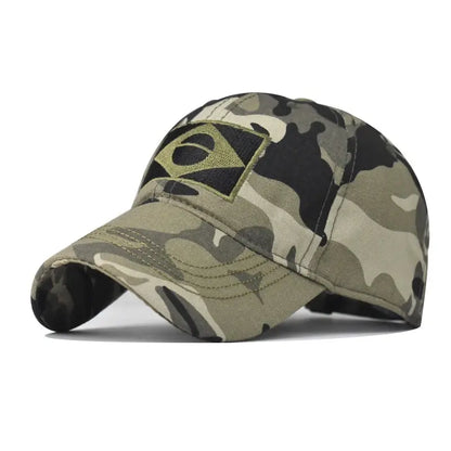 Boné Masculino Aba Curva Brasil
