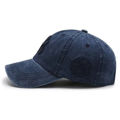 Boné Masculino Aba Curva NY Washed