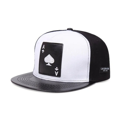 Boné Masculino Aba Curva Poker Pro