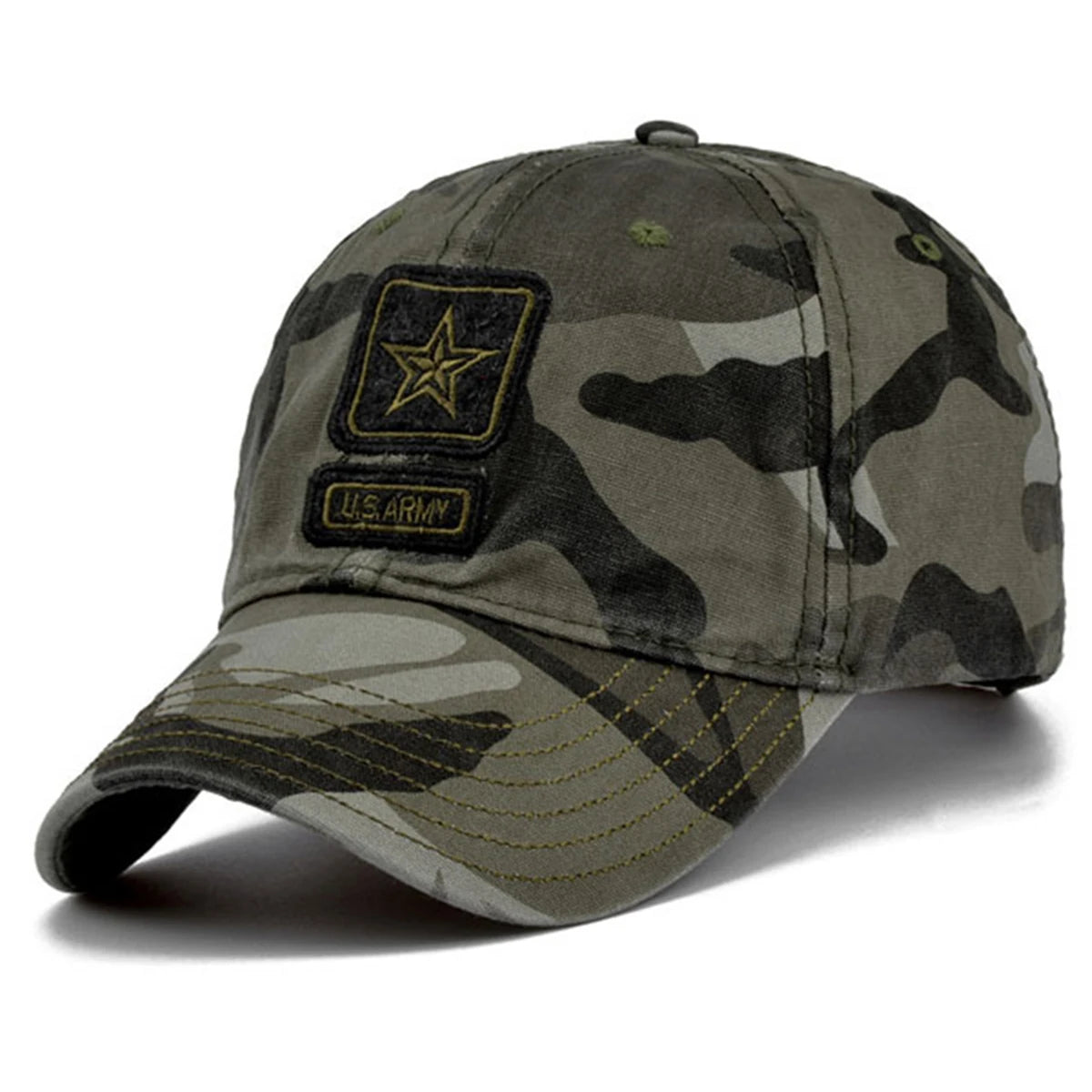 Boné Masculino Aba Curva Army Star