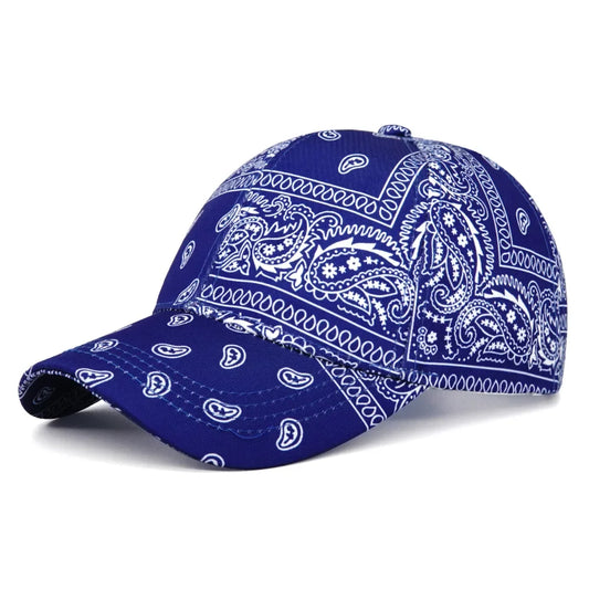Boné Masculino Aba Curva Bandana