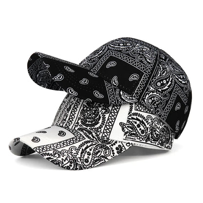 Boné Masculino Aba Curva Bandana