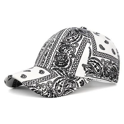 Boné Masculino Aba Curva Bandana