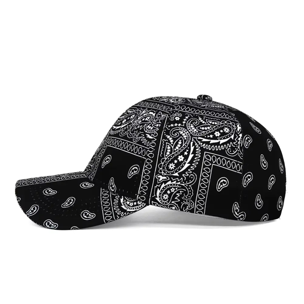 Boné Masculino Aba Curva Bandana