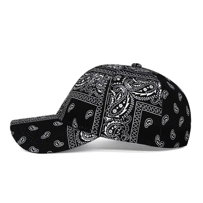 Boné Masculino Aba Curva Bandana