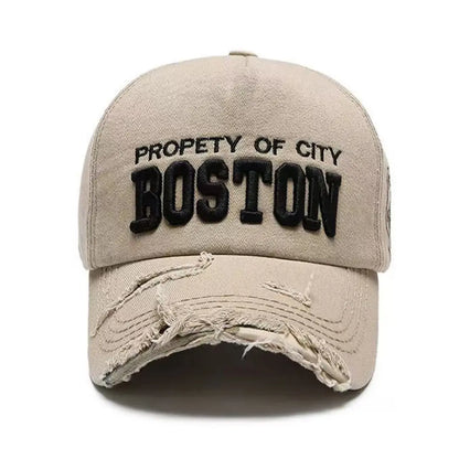 Boné Masculino Aba Curva Boston City