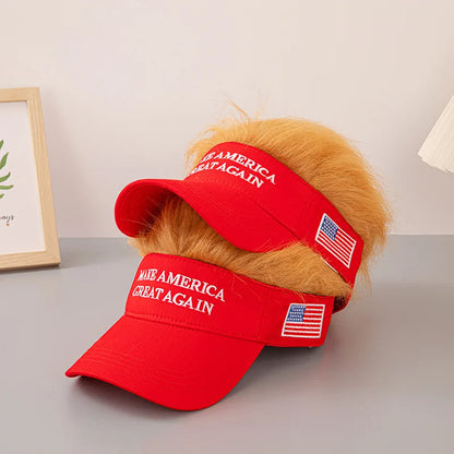 Boné Masculino Aba Curva Cômico MAGA