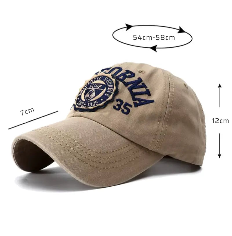 Boné Masculino Aba Curva California