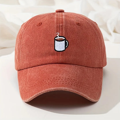 Boné Masculino Aba Curva Coffee