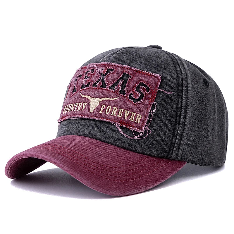 Boné Masculino Aba Curva Country Texas