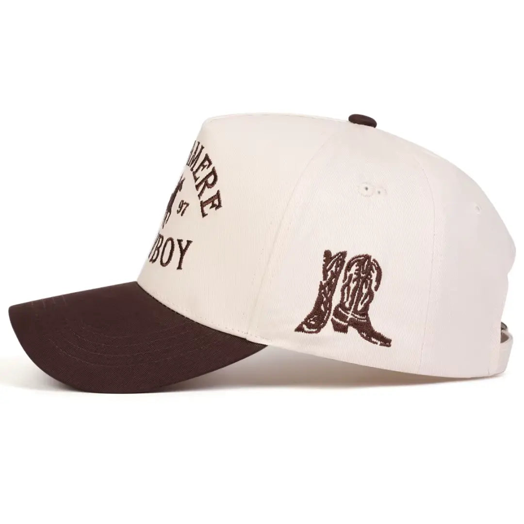 Boné Masculino Aba Curva Cowboy
