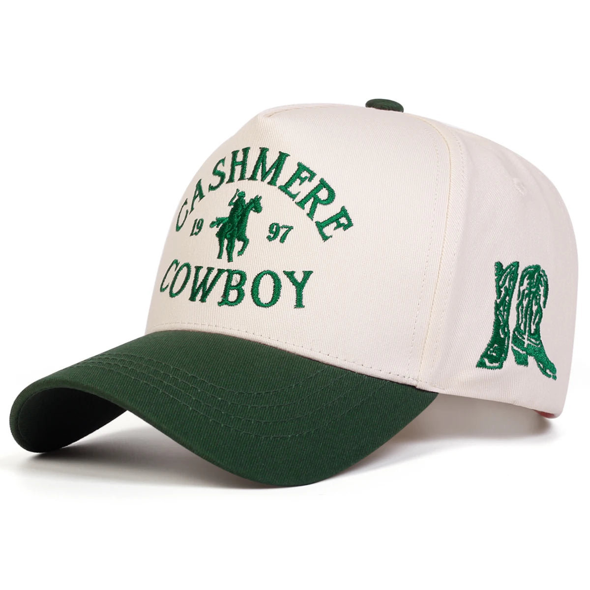 Boné Masculino Aba Curva Cowboy