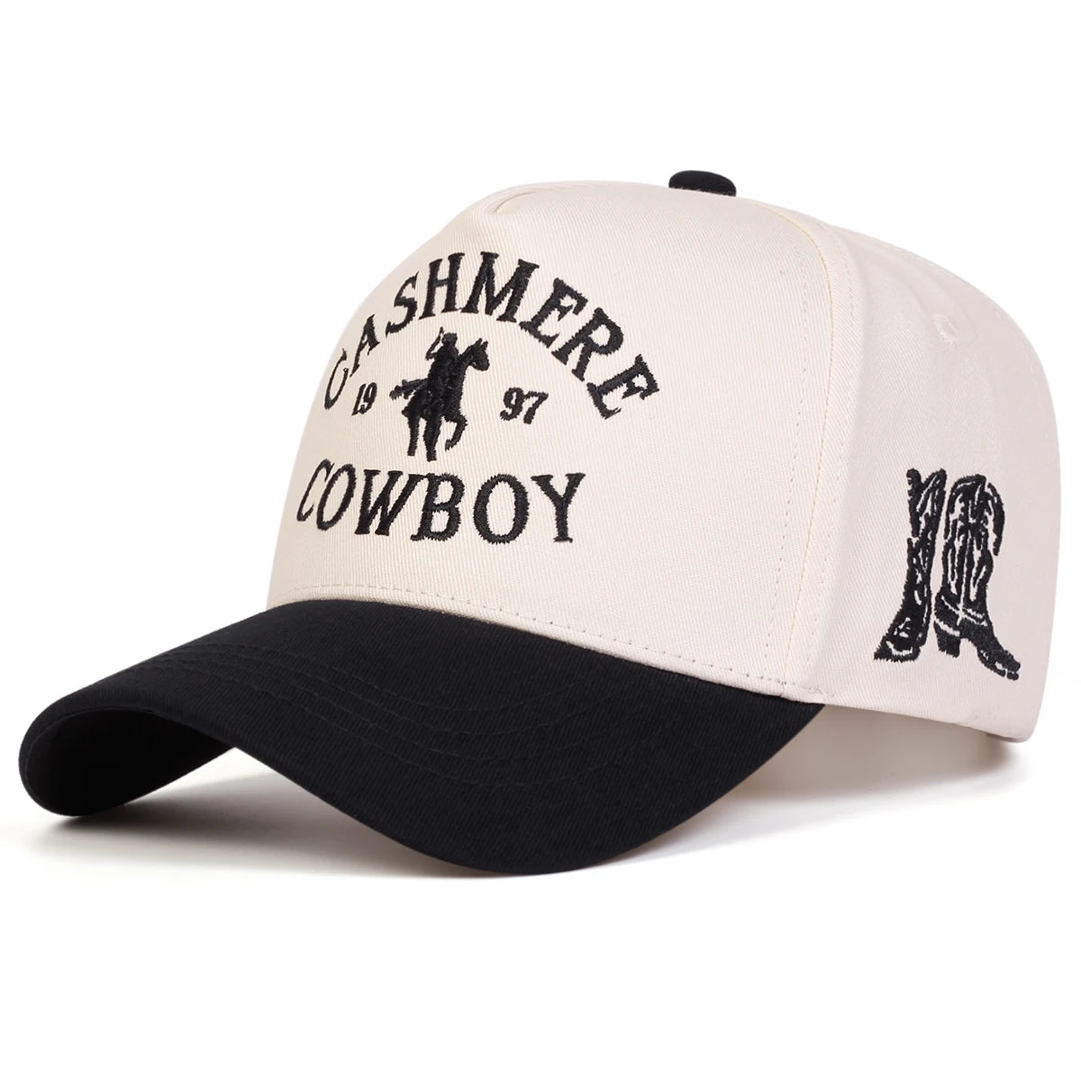 Boné Masculino Aba Curva Cowboy