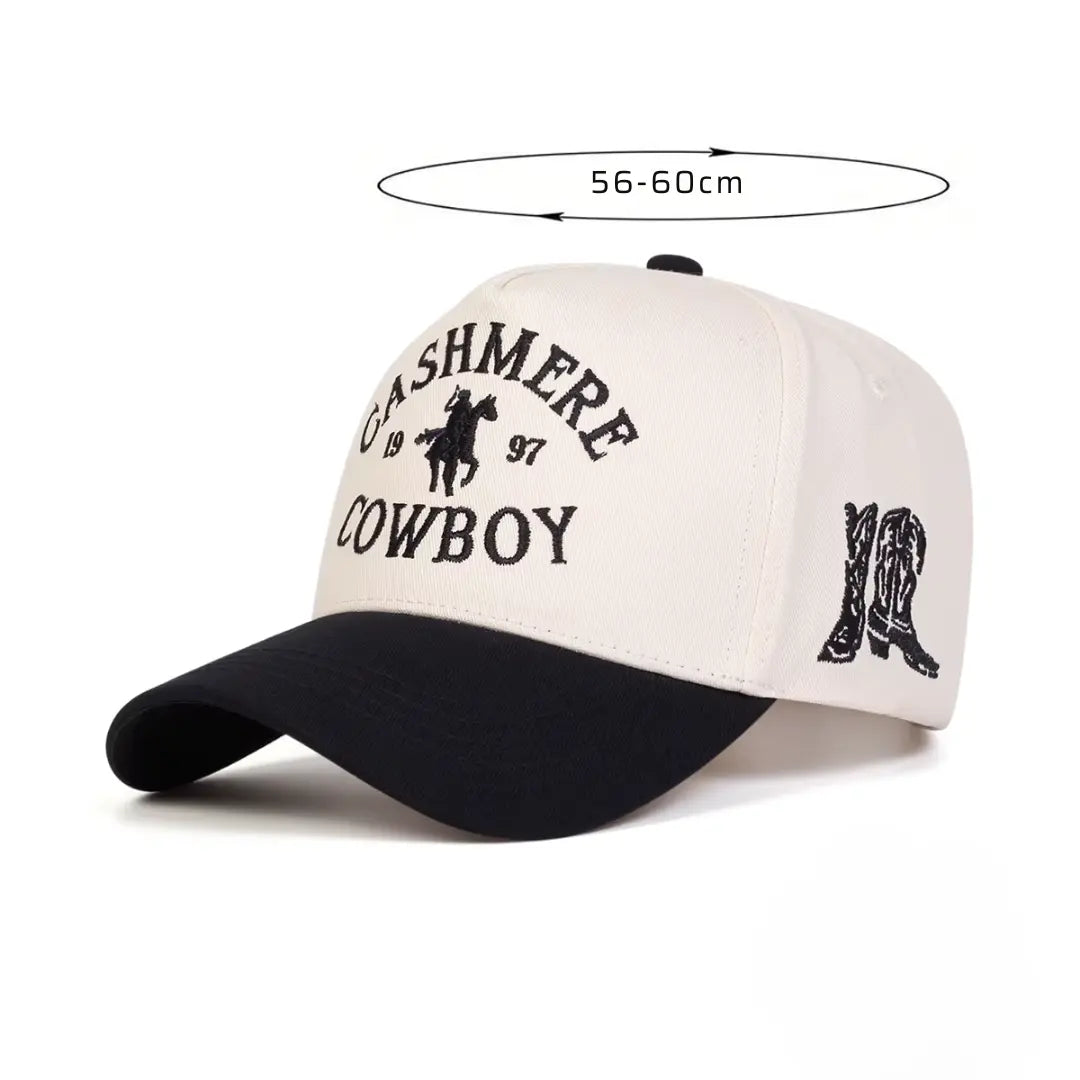 Boné Masculino Aba Curva Cowboy