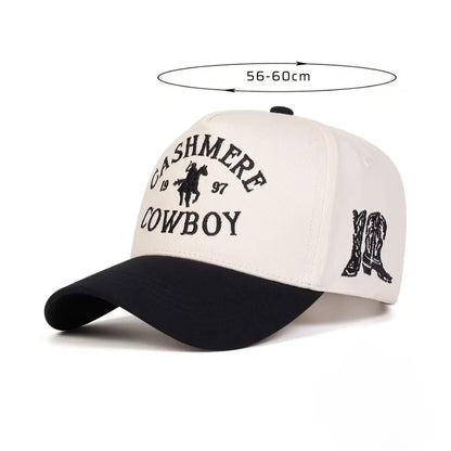 Boné Masculino Aba Curva Cowboy