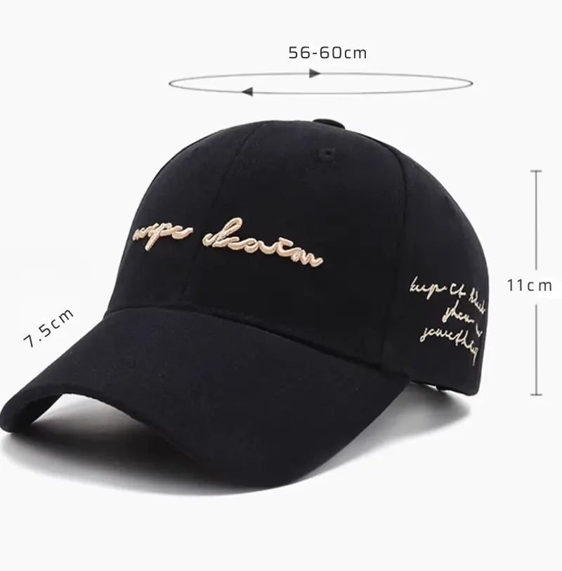 Boné Masculino Aba Curva Cursive