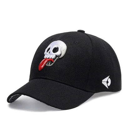 Boné Masculino Aba Curva Dark Skull