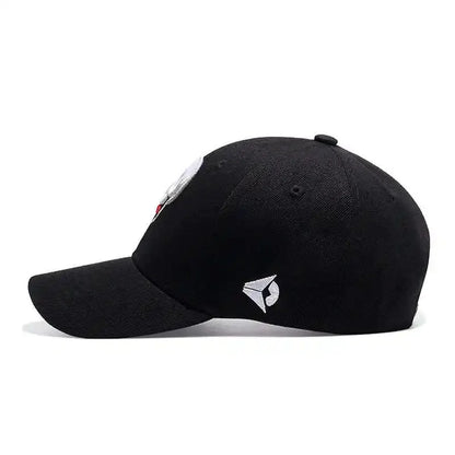 Boné Masculino Aba Curva Dark Skull