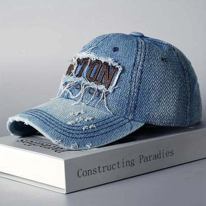 Boné Masculino Aba Curva Destroyed Boston
