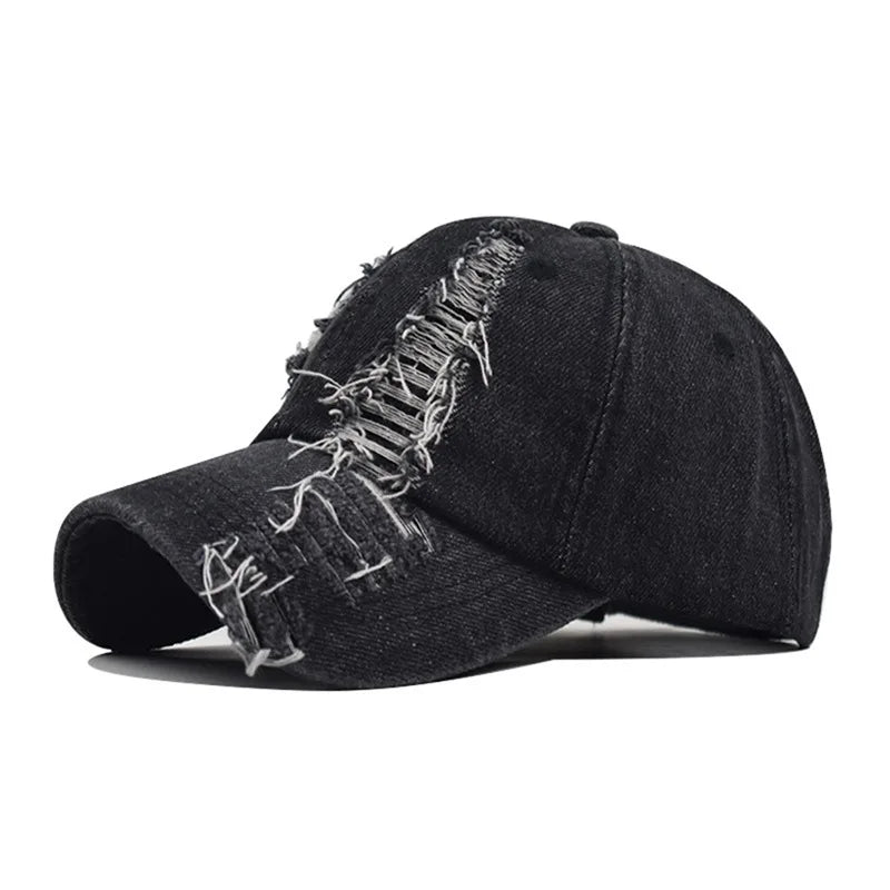 Boné Masculino Aba Curva Distressed