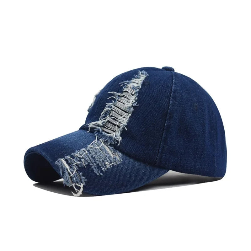 Boné Masculino Aba Curva Distressed