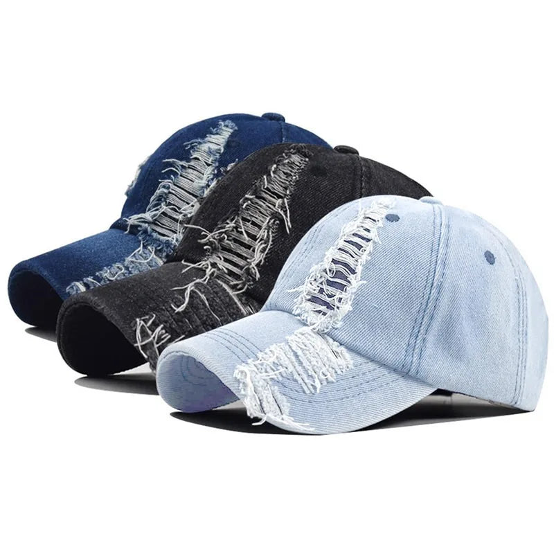 Boné Masculino Aba Curva Distressed