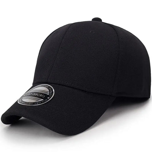 Boné Masculino Aba Curva Fechado Liso Basic