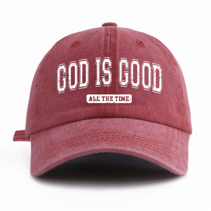 Boné Masculino Aba Curva God Is Good