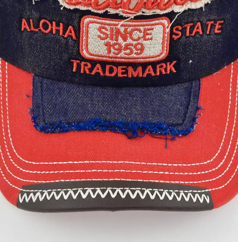 Boné Masculino Aba Curva Hawaii