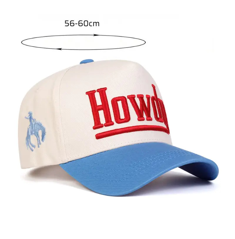Boné Masculino Aba Curva Howdy