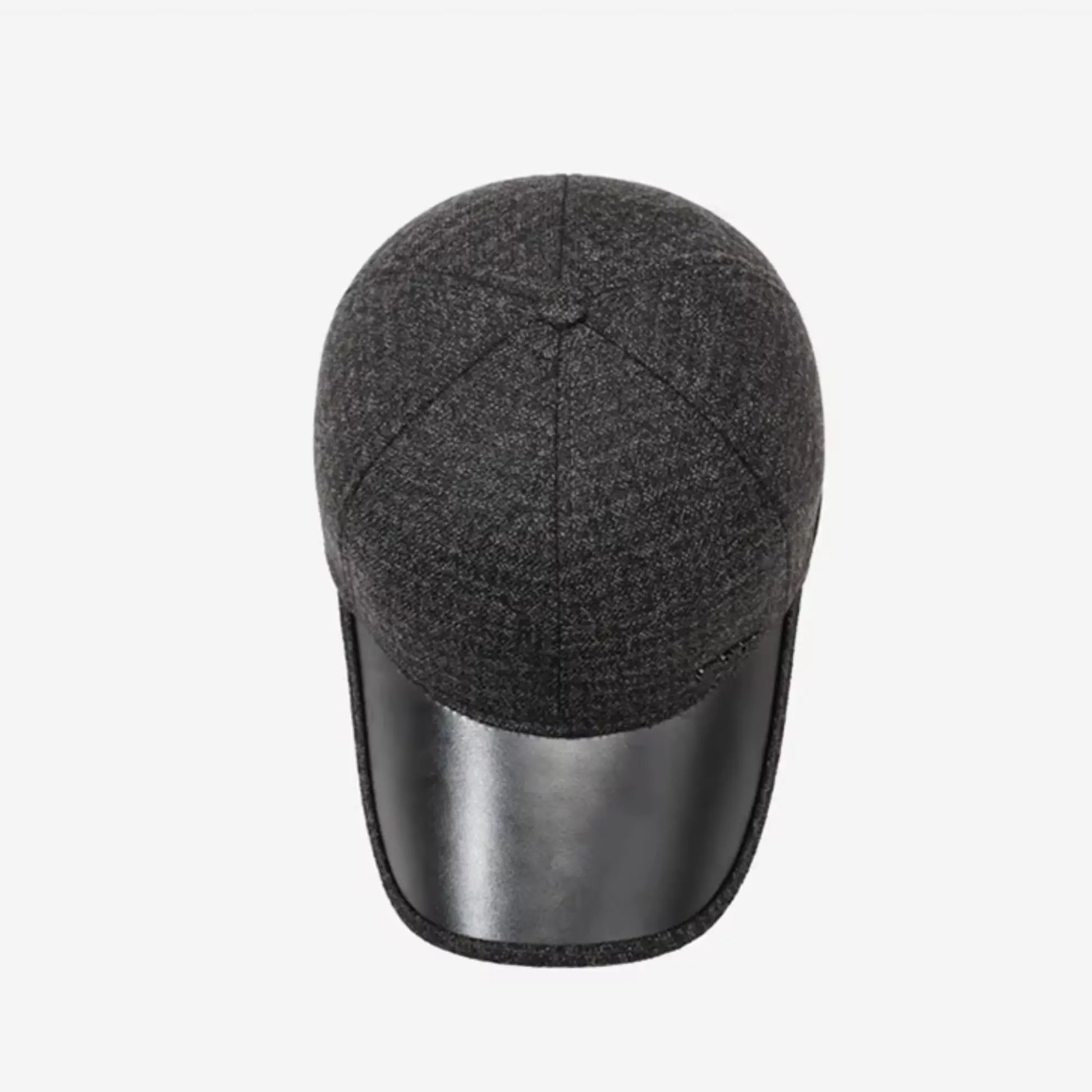 Boné Masculino Aba Curva Inverno com Protetor de Orelha Warm