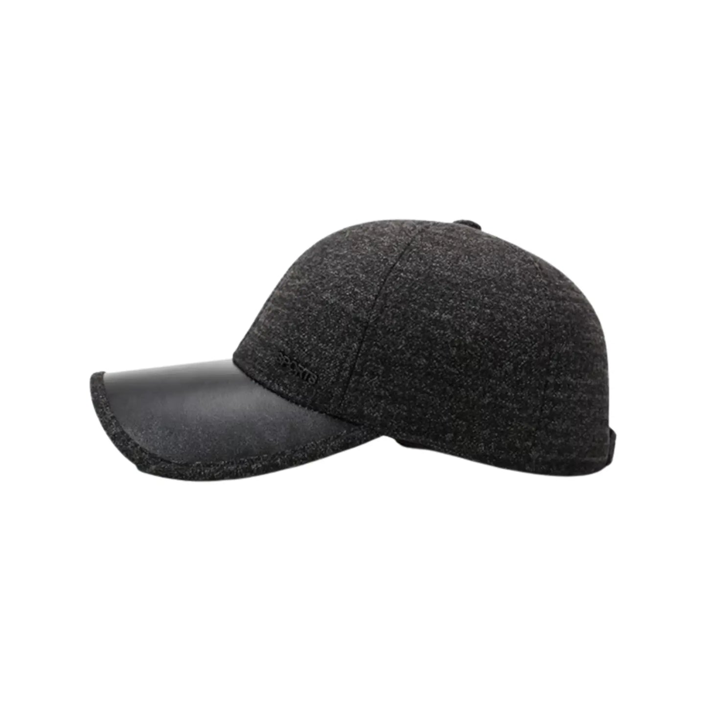 Boné Masculino Aba Curva Inverno com Protetor de Orelha Warm