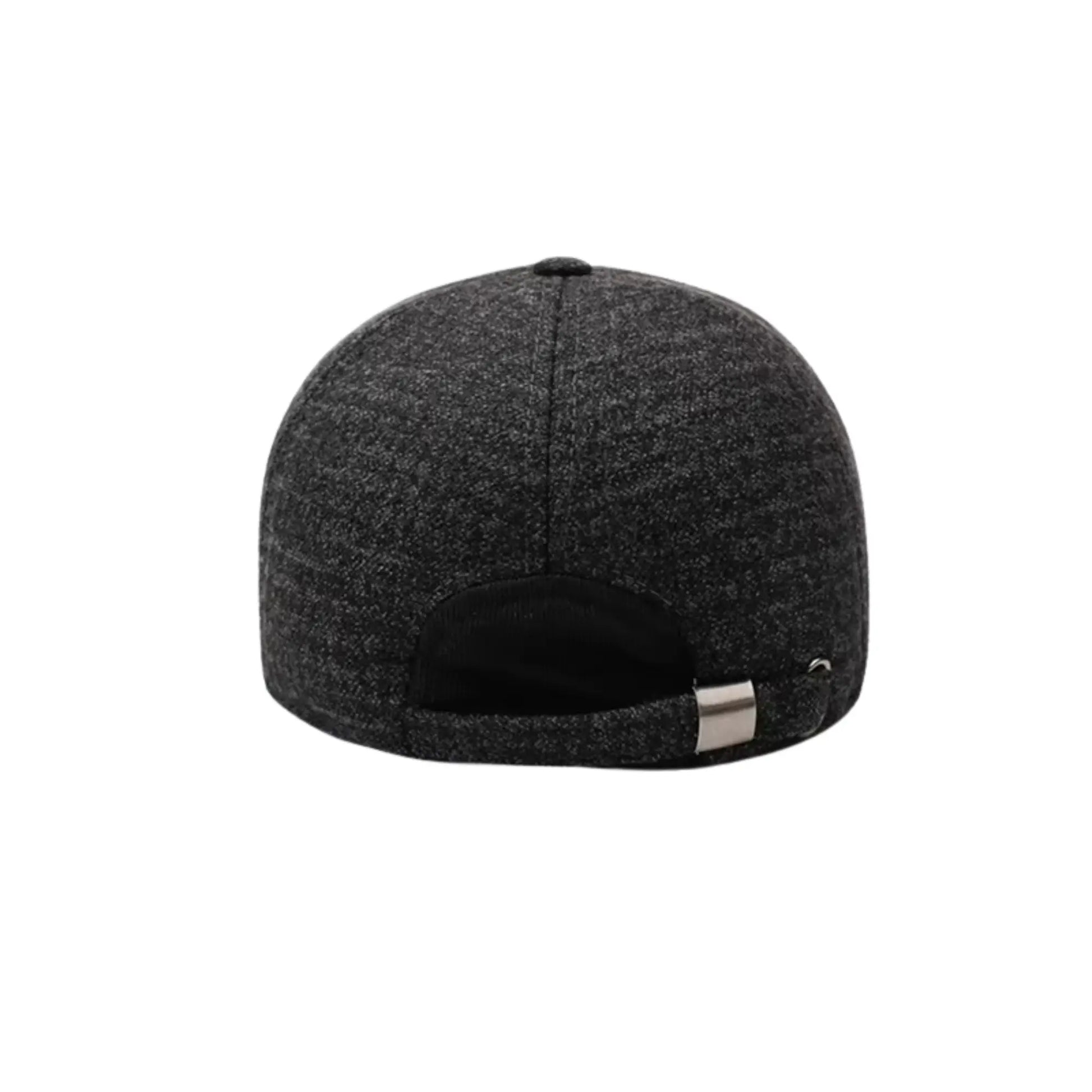 Boné Masculino Aba Curva Inverno com Protetor de Orelha Warm