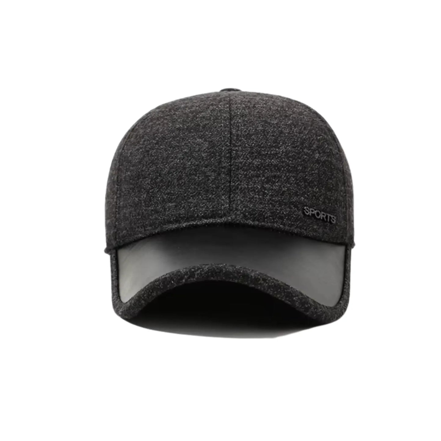 Boné Masculino Aba Curva Inverno com Protetor de Orelha Warm