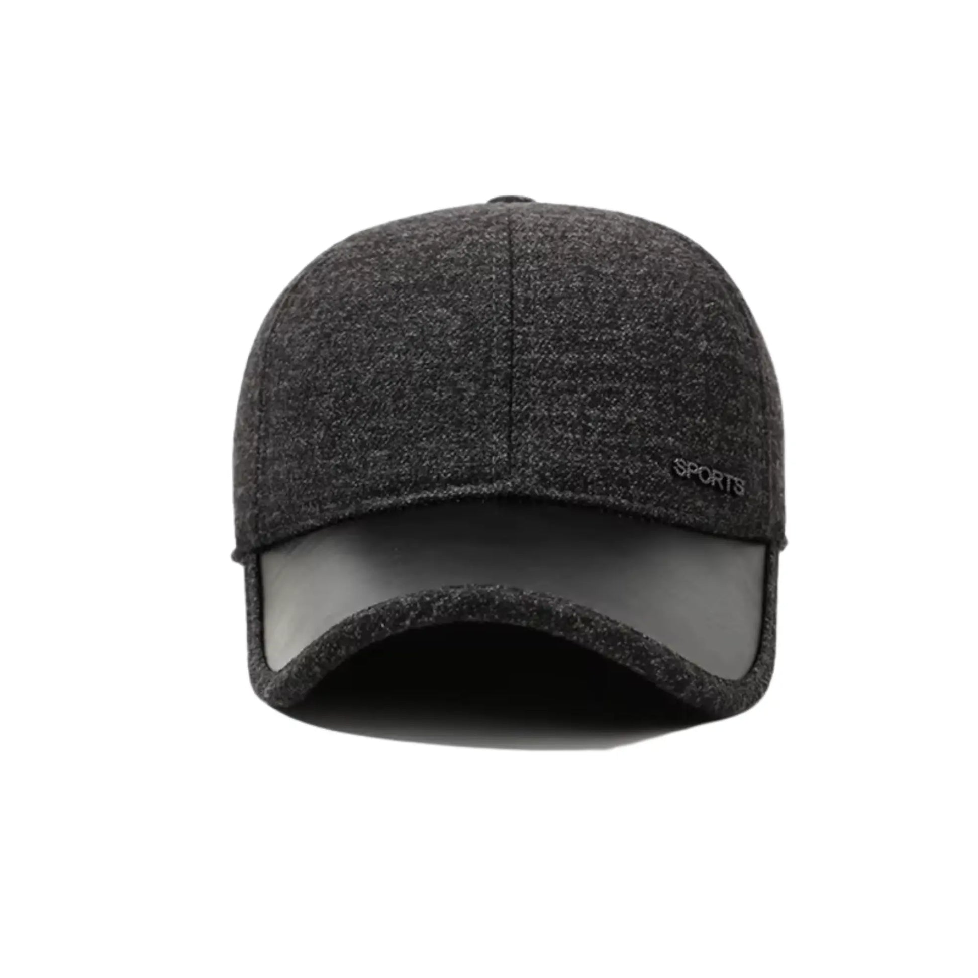 Boné Masculino Aba Curva Inverno com Protetor de Orelha Warm