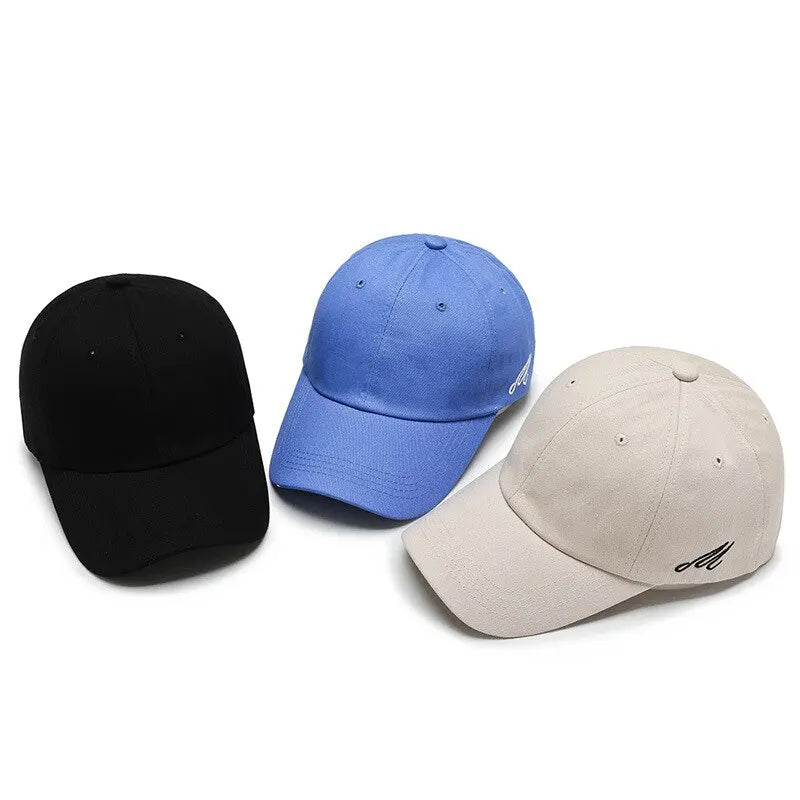 Boné Masculino Aba Curva Liso Casual