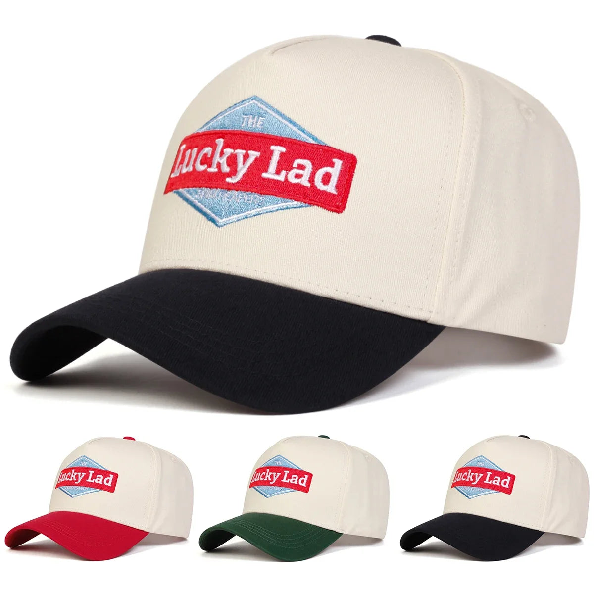 Boné Masculino Aba Curva Lucky Lad