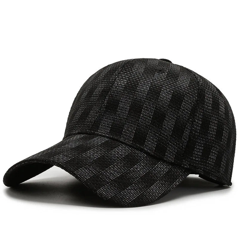 Boné Masculino Aba Curva Lux Plaid