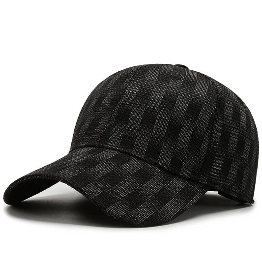 Boné Masculino Aba Curva Lux Plaid