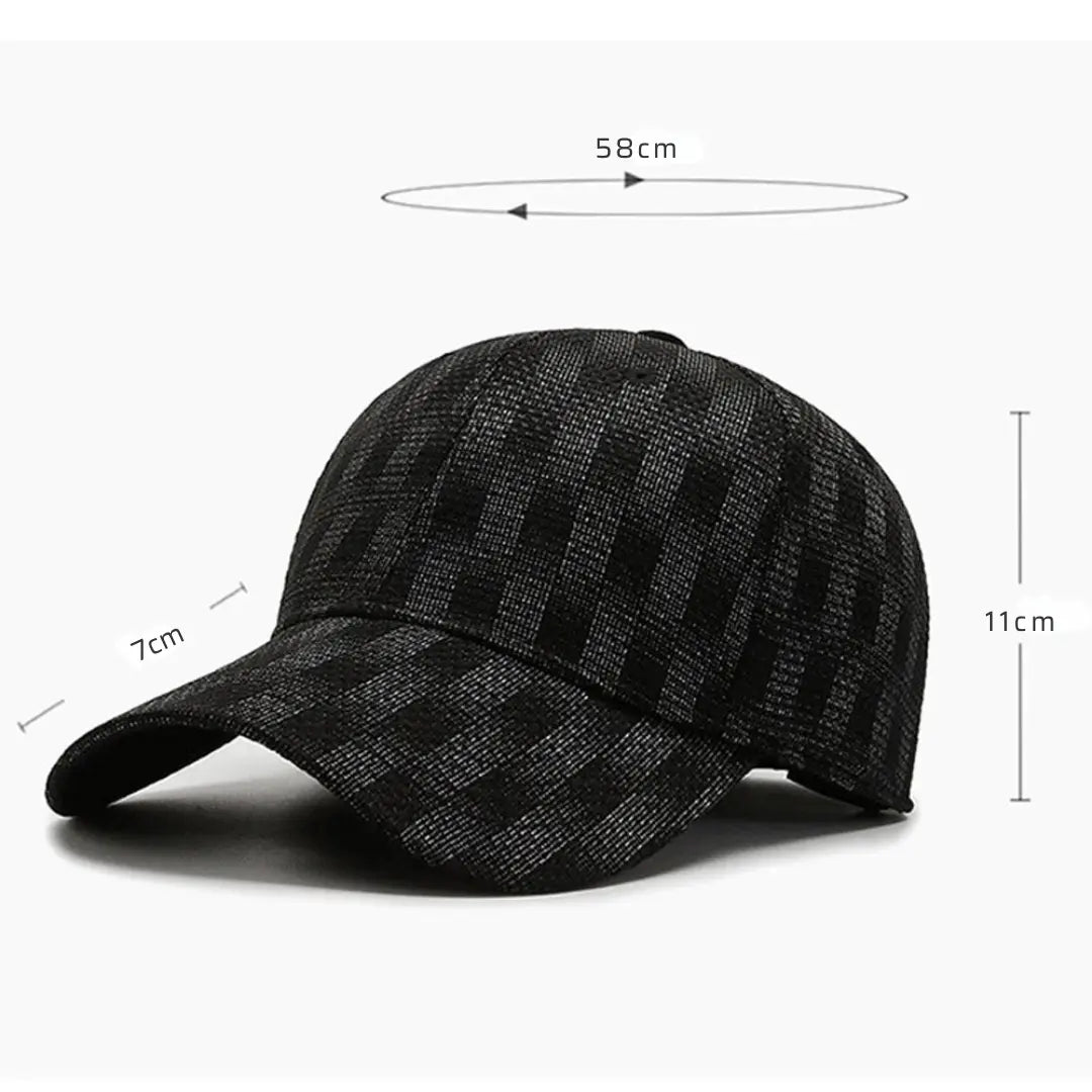 Boné Masculino Aba Curva Lux Plaid
