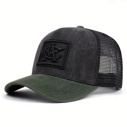 Boné Masculino Aba Curva Mesh CA
