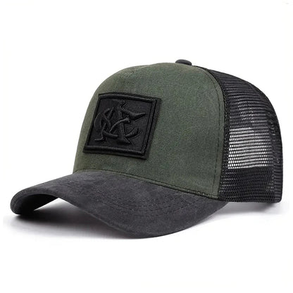 Boné Masculino Aba Curva Mesh CA