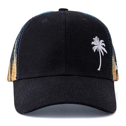 Boné Masculino Aba Curva Mesh Coconut