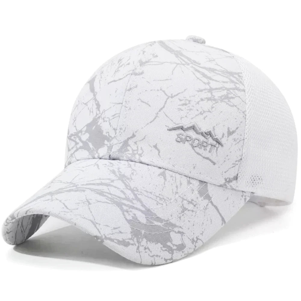 Boné Masculino Aba Curva Mesh Fuji Sport