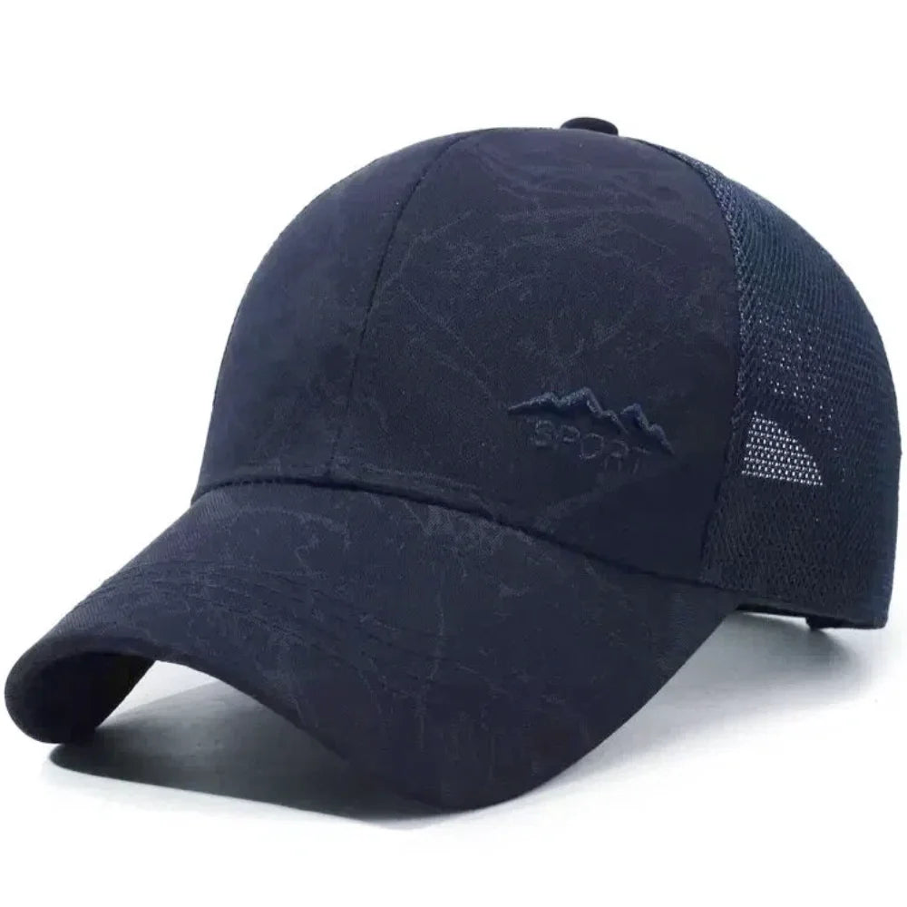 Boné Masculino Aba Curva Mesh Fuji Sport