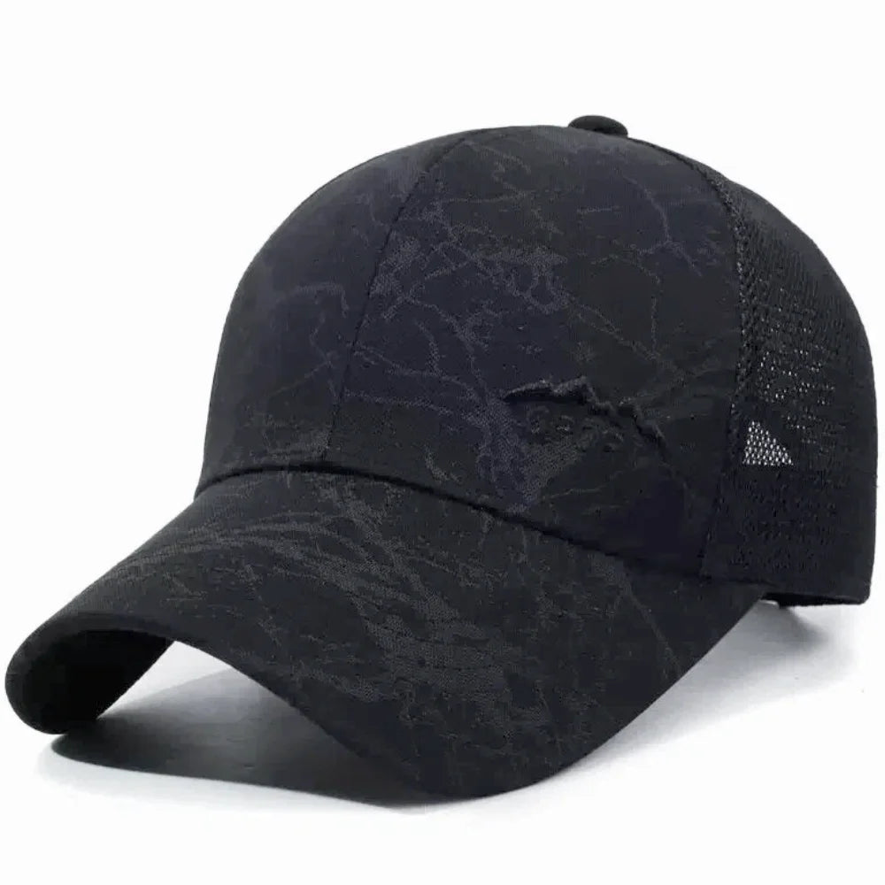 Boné Masculino Aba Curva Mesh Fuji Sport