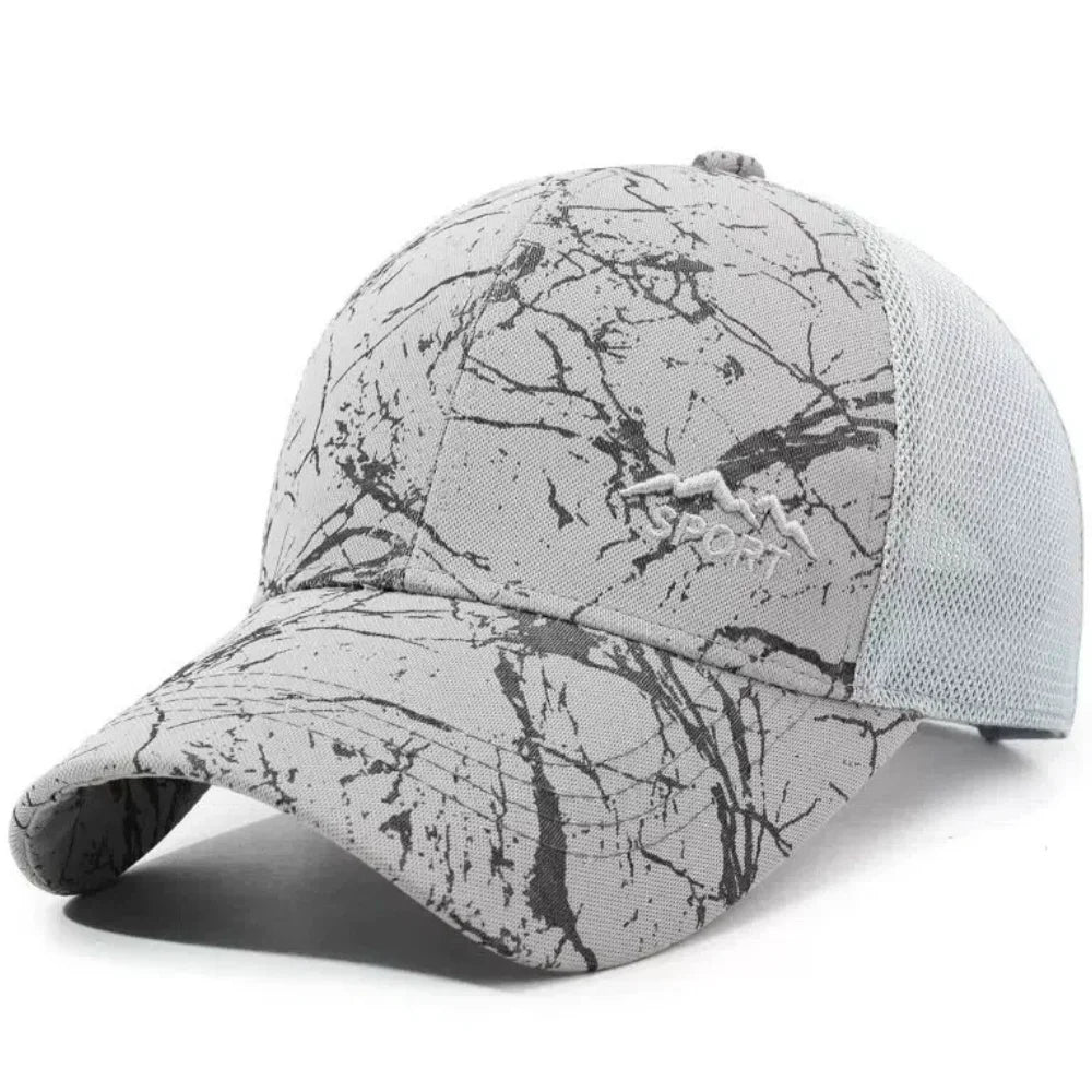 Boné Masculino Aba Curva Mesh Fuji Sport