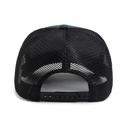Boné Masculino Aba Curva Mesh Panel