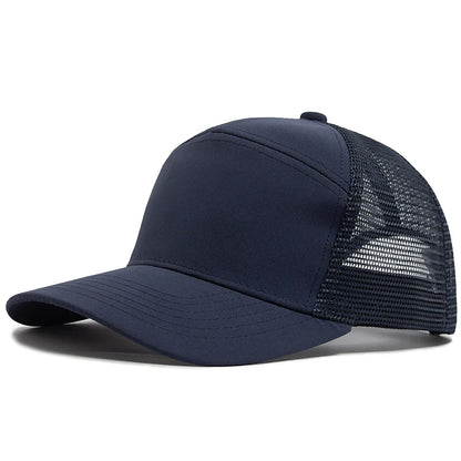 Boné Masculino Aba Curva Mesh Panel