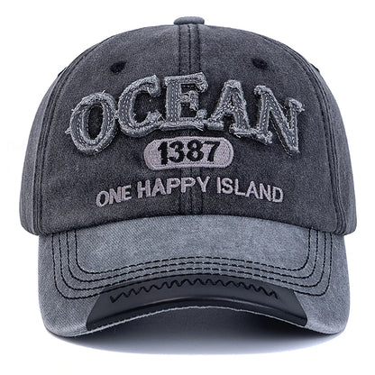 Boné Masculino Aba Curva Ocean